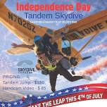 Independence Day Tandem Skydive