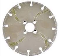 Duster eMarble 8" Electroplated Marble Premium Blade
