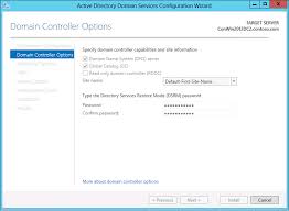 Ad Ds Installation And Removal Wizard Page Descriptions Microsoft Docs