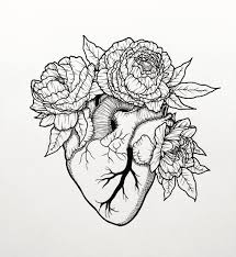 Latte art is a method of preparing coffee created by pouring microfoam into a shot of espresso and resulting in a pattern or design on the surface of the latte.it can also be created or embellished by simply drawing in the top layer of foam. Me Your Vulgar Darling Glimmering In The Swimming Pool Anatomical Heart Tattoo Heart Drawing Tattoos