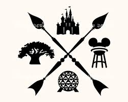 Disney Parks Arrow Svg Disney Arrow Park Hop Svg Disney World Sv Mamylab In 2020 Disney Parks Silhouette Stencil Arrow Svg