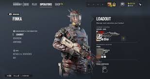 Finka Operators In Rainbow Six Siege