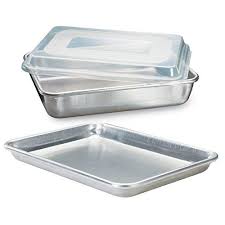 Nordic Ware Natural Aluminum Commercial 3 Piece Baker S S Https Www Amazon Com Dp B0000um04o Ref Cm Sw Aluminum Baking Pans Nordic Ware Aluminum Bakeware