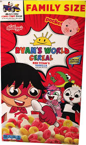 Choose from 500 different sets of flashcards about cartoon characters on quizlet. Ryan S World Cereal Mrbreakfast Com