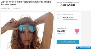 For one hundred and fifty lei you get today 30 euro 47 cents. Chiara Ferragni 5700 Euro Per Bere Un Caffe Con Lei All Asta Di Beneficienza