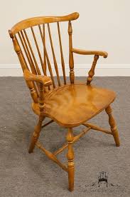 Pennsylvania House Hard Rock Maple Colonial Fiddleback Dining Etsy Dining Arm Chair Chair Maple Furniture