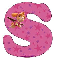 Please to search on seekpng.com. Letras De Skye Paw Patrol Alfabeto Para Descargar Gratis Todo Peques