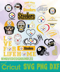 7.4 pittsburgh steelers logo png pittsburgh steelers pantone color codes the pittsburgh steelers nfl team pantone colors are pms 1235 c for steelers gold, pms black 6 c for black, pms 287 c for blue, pms 186 c for red, and pms 429 c for silver. Pittsburgh Steelers Logo Bundles Svg Png Dxf Movie Design Bundles