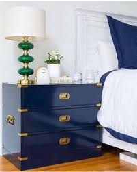 Nightstands provide a practical place to put essential items next to your bed at night, like lamps, reading glasses, books, remote controls, water bottles, supplements, and more. 15 Best Blue Nightstands Ideas In 2021 Blue Nightstands Outdoor Shower Kits Outdoor Shower Enclosure