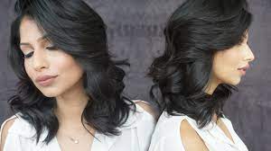 8 layered haircut for curly hair medium length curly bristles men accept consistently been able to cull off some of the trendiest hairstyles for guys. Soft Voluminous Curls For Medium Length Hair Valentine S Day Hair Tutorial Youtube