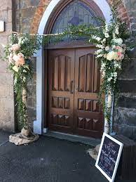 Posy Barn Flower Arch Outside Church Church Wedding Decorations Arch Decoration Wedding Outdoor Wedding Decorations