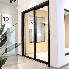 Check spelling or type a new query. China Black Frame Sliding Patio Aluminium Door China Aluminium Door Metal Door