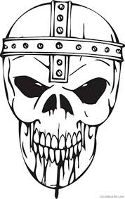 Sugar skulls are a representation of the day of the dead celebration in mexico. Skull Coloring Pages Printable Coloring4free Coloring4free Com