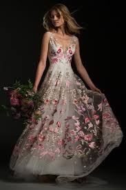 25 Non Traditional Wedding Dresses For The Unconventional Bride Thefashionspot Temperley London Bridal Floral Wedding Dress Pink Wedding Dresses