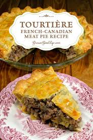 Tourtiere Also Known As Pork Pie Or Meat Pie Is A Traditional French Canadian Pie Served By Generatio French Canadian Meat Pie Recipe Meat Pie Recipe Recipes