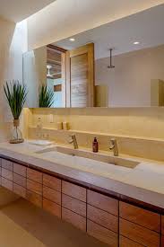 Bathroom Design Idea Extra Large Sinks Or Trough Sinks 20 Pictures Two People Can Easily Get R Mesadas Para Banos Diseno De Banos Cuarto De Bano Moderno
