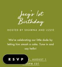 Making a first birthday invitation for your baby is a piece of cake with canva. First Birthday Invitations Send Online Instantly Rsvp Tracking
