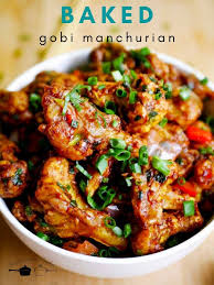 Baked Gobi Manchurian Recipe Oven Roasted Gobi Manchurian Recipe Kannamma Cooks Recipe Veg Manchurian Recipe Manchurian Recipe Vegetarian Air Fryer Recipes Healthy