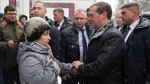4, 2019) russian prime minister dmitry medvedev's wife jetsets on the government's dime medvedev …. Kneeling Russian Pensioner Confronts Medvedev Over Hot Water Shutoff The Moscow Times