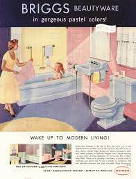 Check spelling or type a new query. Vintage Magazine Advertisements For Your Bathroom Hannah S Treasures Vintage Wallpaper Blog