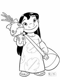 Explore our vast collection of coloring pages. Get This Lilo And Stitch Coloring Pages Lilo Is A Cute Little Girl