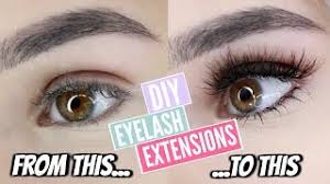 Diy home lash extensions full kit segmented eyelashes suit boxes customizable packaging box with logo. Diy Permanent Eyelash Extensions At Home Youtube