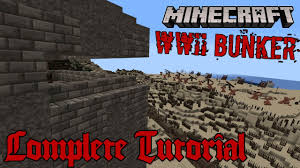 Get started on 3d warehouse. Minecraft Tutorial D Day Wwii Bunker Complete Tutorial Youtube