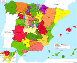 Organizacion Territorial De Espana A Traves De Los Siglos Geografia Infinita Mapa De Espana Historia De Espana Mapa De Geografia