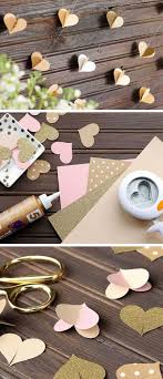 Diy Wax Paper Wedding Backdrop Diy Wedding Decorations Paper Heart Garland Diy Wedding