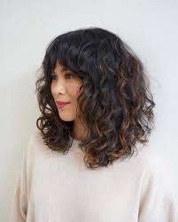 It's important when cutting thick hair short to remove lots of weight from the ends of the hair to allow the hair to move and appear soft, he says. Daniel Martinez On Instagram C H R I S Curlyshag Curlyhair Haircut Curlyfringe Mrdanielmart Curly Hair Photos Curly Hair Styles Curly Lob Haircut