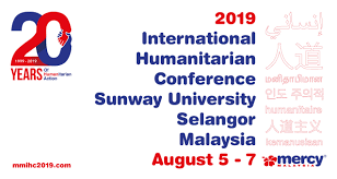 Joseph rosado's presentation, you will hear and learn. Mercy Malaysia International Humanitarian Conference 2019