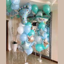 Product title baptism christening confirmation cross balloon party dcor kit with signs average rating: Baby Boy 1st Birthday Decoration Newborn Boy Birthday Party Baptism Christening Decorated Helium Balloons Shopee Philippines