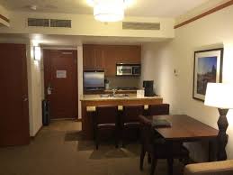 Kitchen Area One Bedroom Suite Picture Of Pan Pacific Whistler Village Centre Tripadvisor