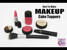 Makeup fashion cake | how to make *torta maquillajes by cakes stepbystep to stay up to. Makeup Cake Toppers Easy How To Youtube
