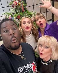 Bringing some sparkle and snow to the sewing room, it's Hammed Animashaun,  Jessica Knappett, Kerry Godliman and Toyah Willcox. The Great British  Sewing Bee: Celebrity Christmas Special. Thursday 21st December. 9pm. BBC
