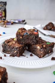 M M Party Brownies Fudgy Saftig Und Super Einfach Kekse Rezept Einfach Saftige Brownies Rezept Interessante Rezepte