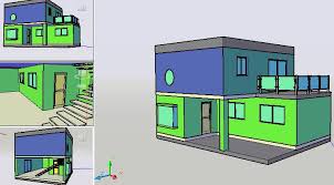Simple House 3d In Autocad Download Cad Free 671 35 Kb Bibliocad Visualise your home in stunning photo he was seeking to renovate an old water mill. simple house 3d in autocad download