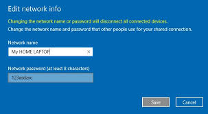 Delete the current information and enter the desired password. Change Mobile Hotspot Password In Windows 10 Not Working Here S The Fix