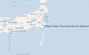Stage Harbor Nantucket Sound Massachusetts Tide Station