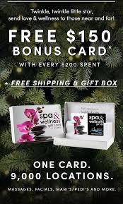 12% off spa and wellness gift cards. Spa And Wellness Gift Card By Spa Week Last Chance Free 150 Bonus Cards Free Shipping Milled