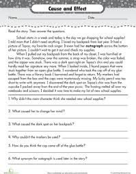 Reading For Comprehension Cause And Effect Reading Comprehension Worksheets 3rd Grade Reading Reading Comprehension