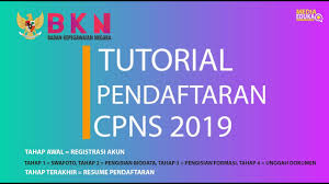 Proses registrasi seleksi cpns 2019 ini dilakukan dalam tiga tahap, sebelum lebih jauh lagi, peserta diwajibkan untuk membuat akun. Tutorial Pendaftaran Online Cpns 2019 2020 Cara Daftar Cpns 2019 Full Tahap 1 5 Youtube