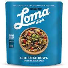 Loma Linda Chipotle Bowl Vegan Microwavable Meal Chipotle Bowl Free Chipotle Chipotle