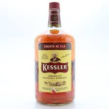 When julius kessler first distilled his whiskey in the 1800's, he described its golden taste as smooth as silk. kessler has carried this trademarked slogan on its label since prohibition. Kessler American Blended Whiskey 1 75 Litres Whisky Auctioneer