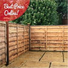 Lap Fence Panels Waltons Fast Delivery Garden Fence Panels Fence Panels Cedar Fence