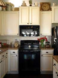 Great Kitchen Make Over Black Appliances Kitchen Kitchen Cabinets With Black Appliances Kitchen Remodel Small