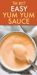 Best Easy Yum Yum Sauce Gf Yum Yum Sauce White Sauce Recipes Recipes