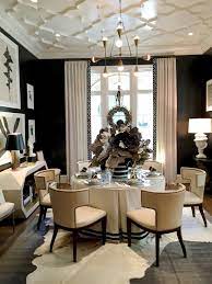 Atlanta Holiday Home 2014 Dining Room Ceiling Beautiful Dining Rooms Interior Design