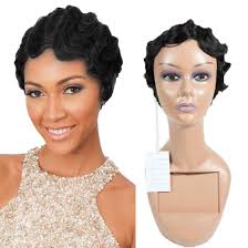 Beautiful short hair styles, bobs ,pixies for women's available from the classic styles, to the trendy, more modern look. Short Finger Wave Retro Style Wigs Short Pixie Cut Human Hair Wig China Machine Made Wig And Hair Wig Price Made In China Com