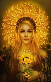 Sunna The Norse Goddess Of The Sun Norse Mythology The Sun Is Female While The Moon Is Male Deusa Nordica Arte Deusa Deuses Mitologicos
